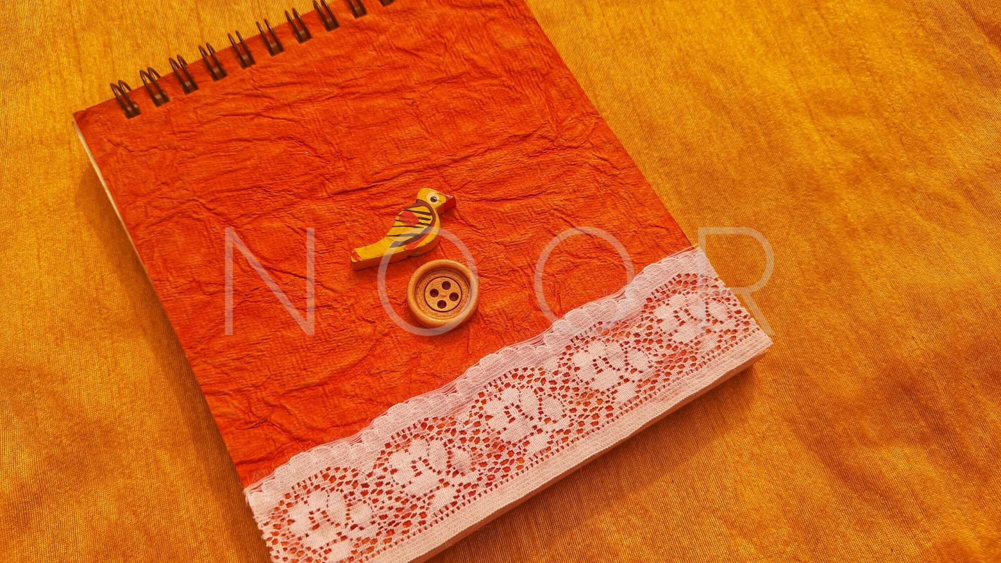 Pocket Diary - Pakhi (Orange Shades)