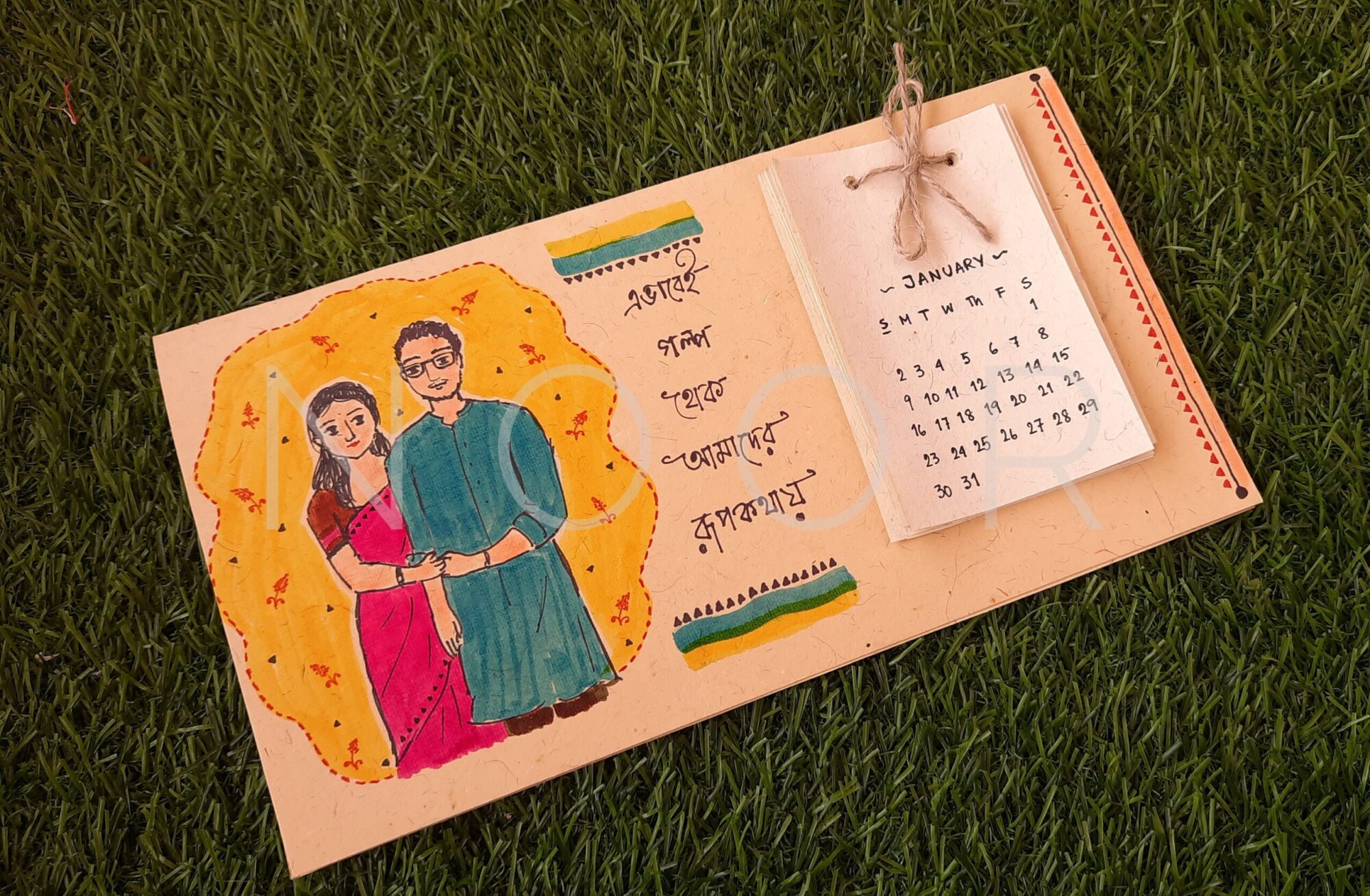 Handmade Calender -  Rupkotha