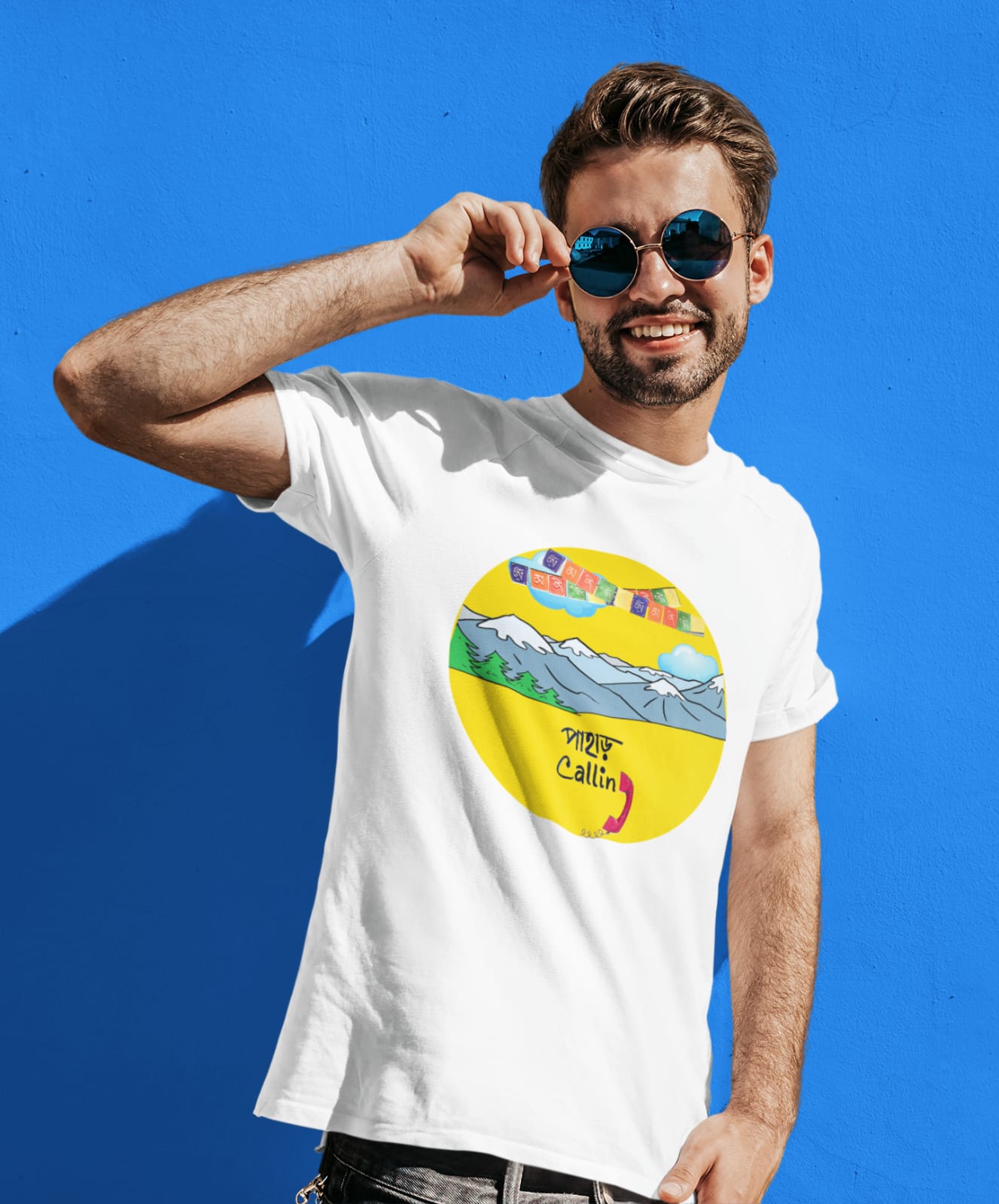 T-Shirt (Pahaar Calling) White