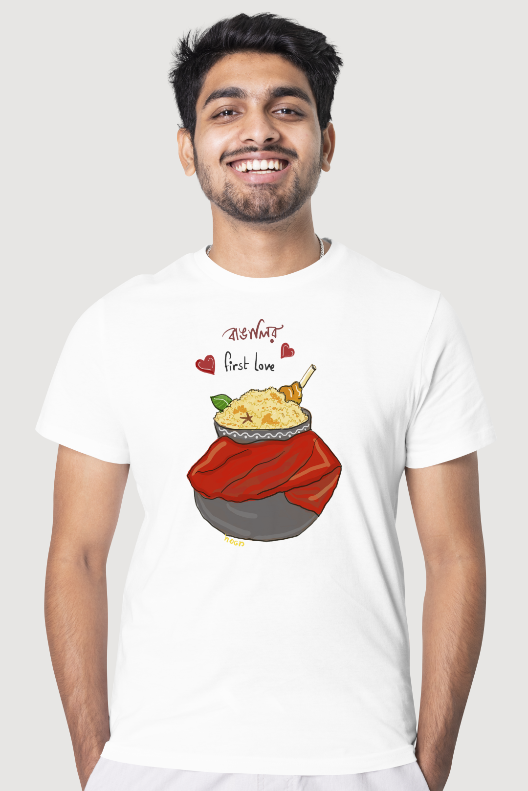 T-Shirt Biryani Special (White)