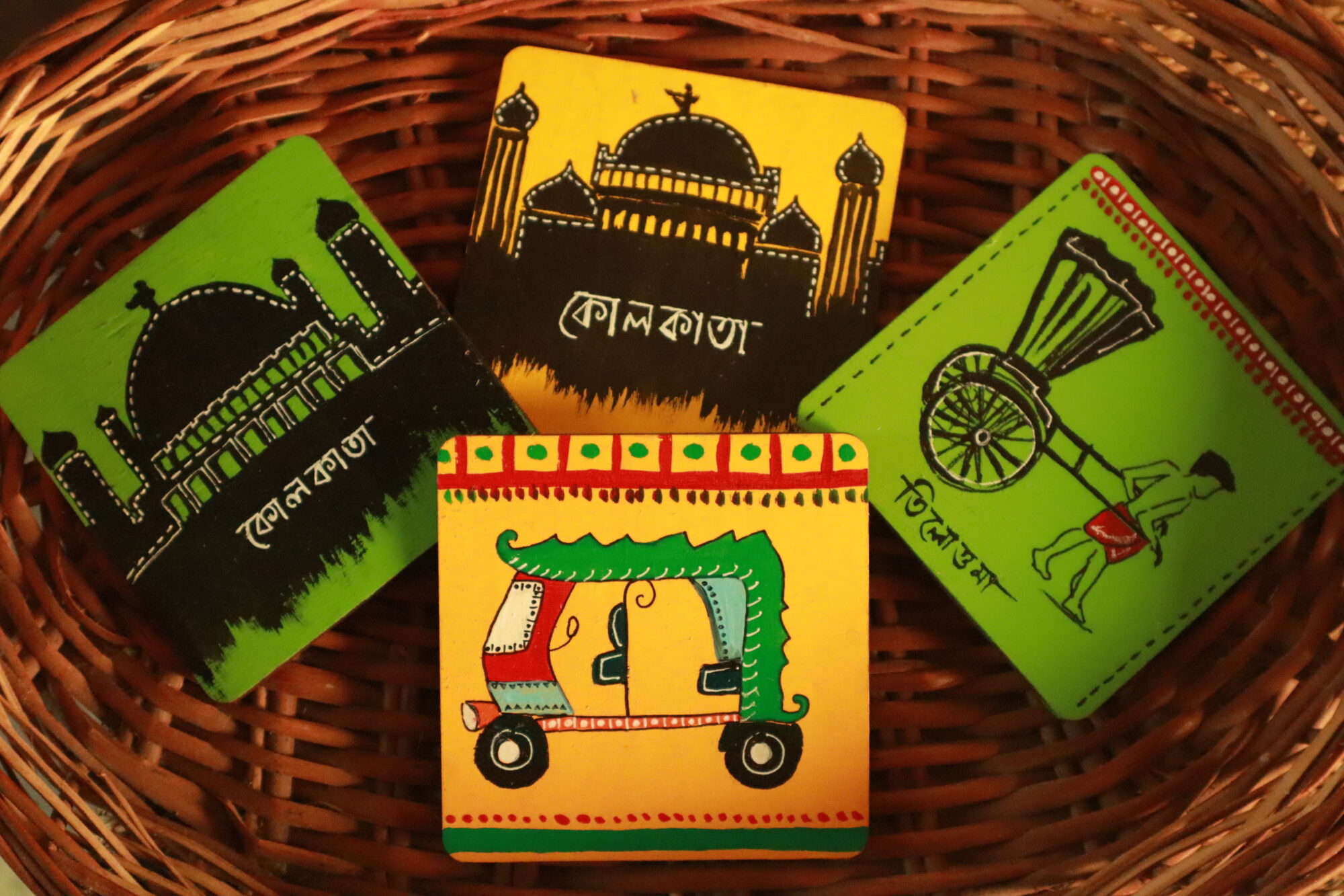Tea Coasters - Tilottoma